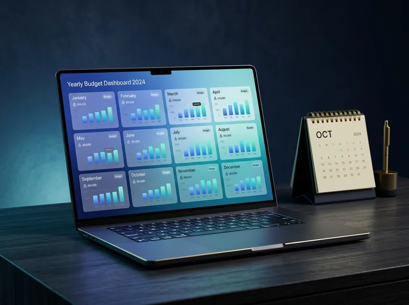 Annual Budget Planner Spreadsheet cover
